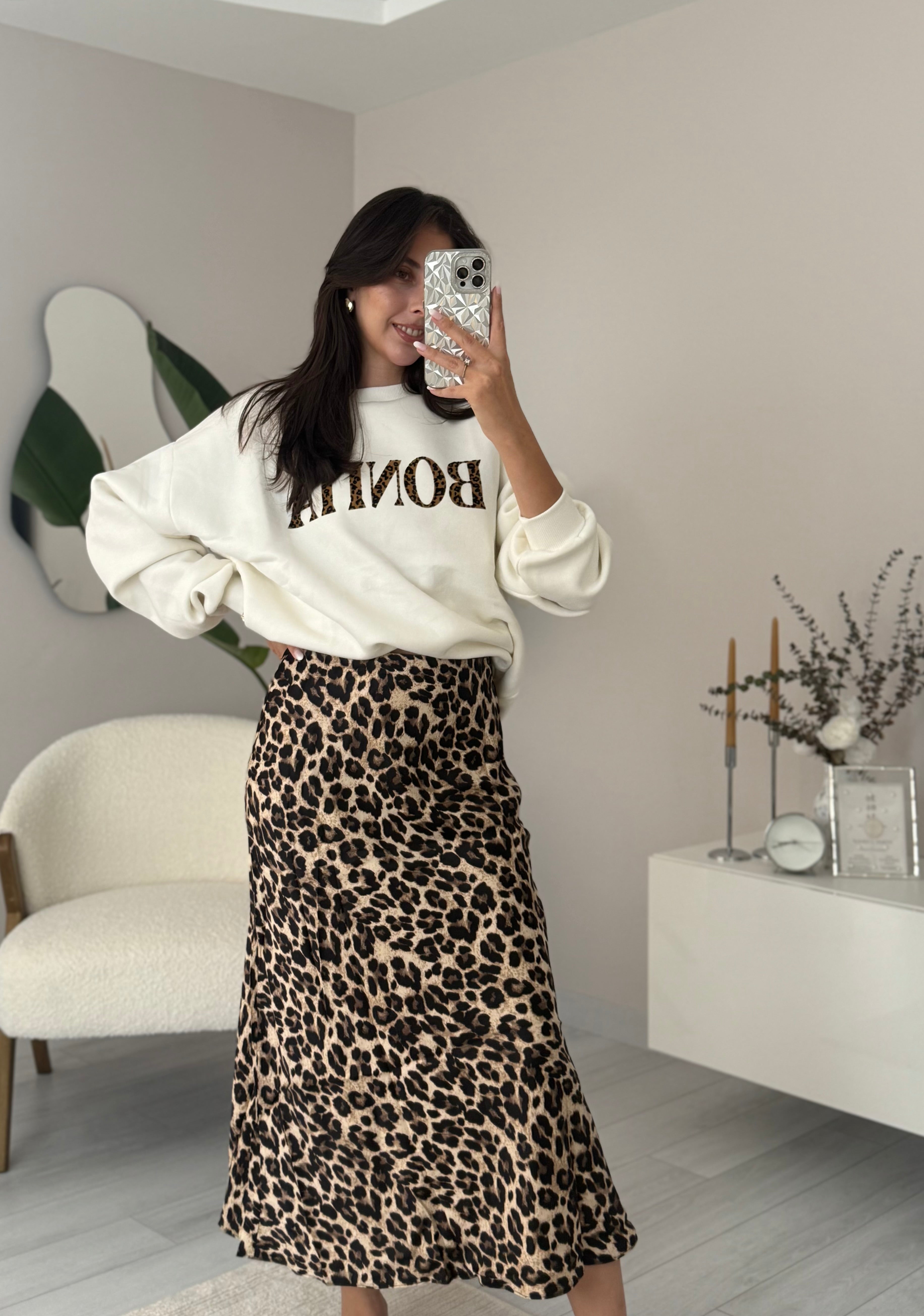 Leoparlı etek